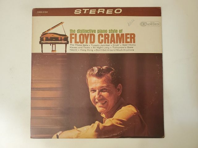 Floyd Cramer The Distinctive Piano Style of Floyd Cramer vinyl record