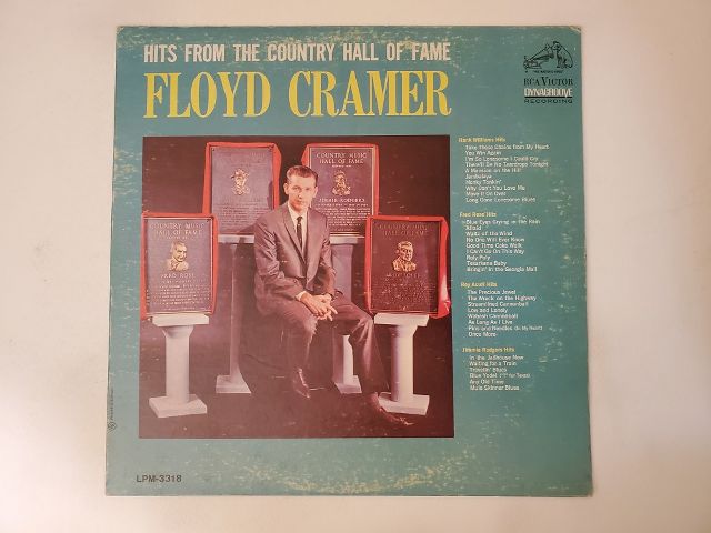 Floyd Cramer Hits from the Country Hall of Fame vinyl record