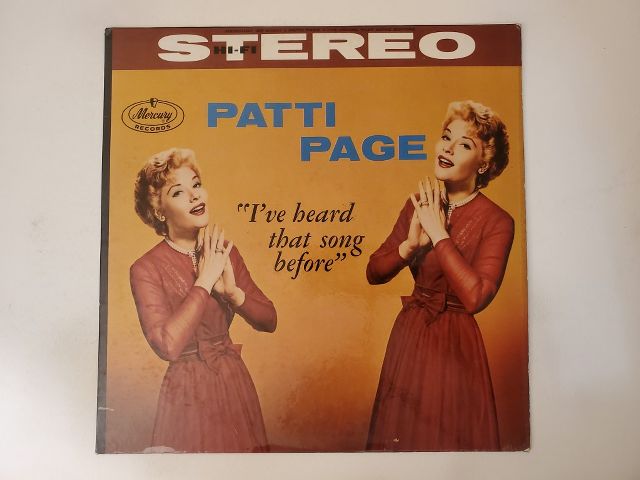 Patti Page I've Heard That Song Before vinyl record