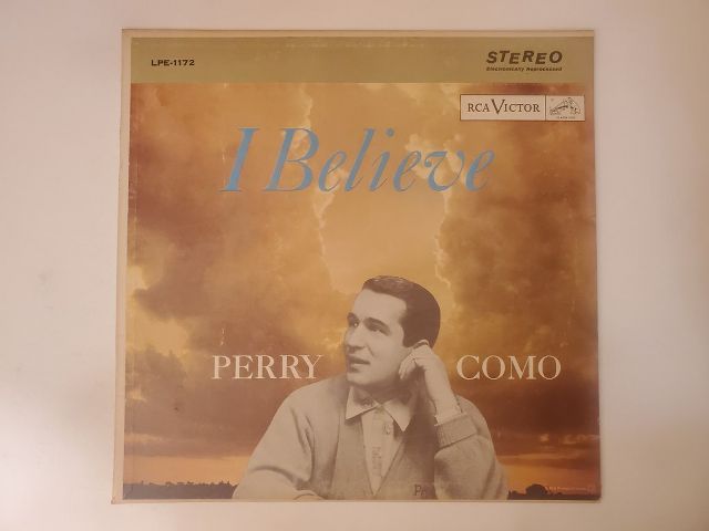 Perry Como I Believe vinyl record