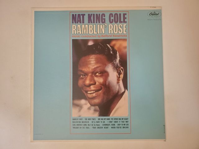Nat "King" Cole Ramblin' Rose vinyl record