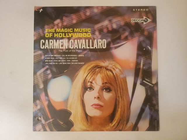 Carmen Cavallaro The Magic Music of Hollywood vinyl record