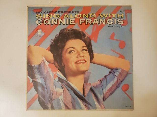 Connie Francis Sing Along with Connie Francis vinyl record