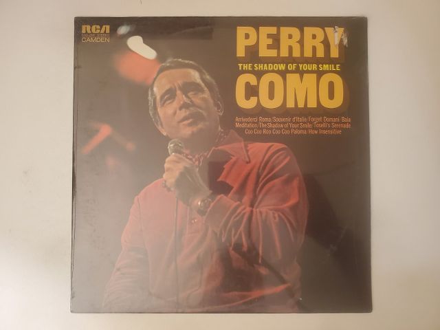 Perry Como The Shadow of Your Smile vinyl record