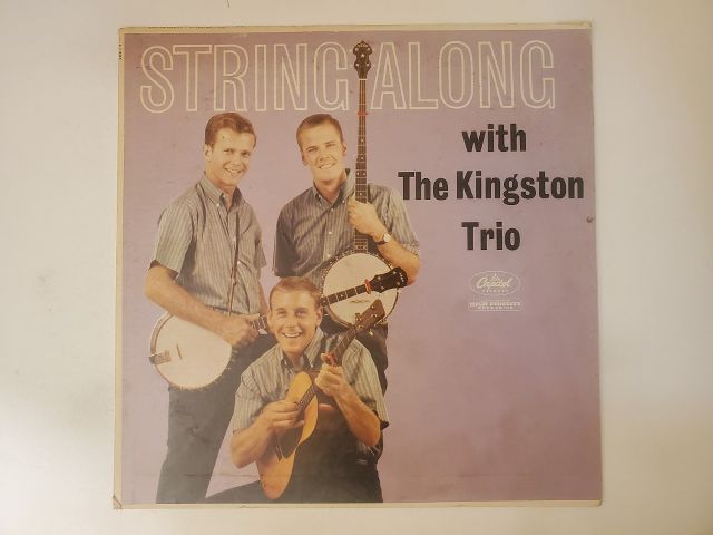 The Kingston Trio String Along vinyl record