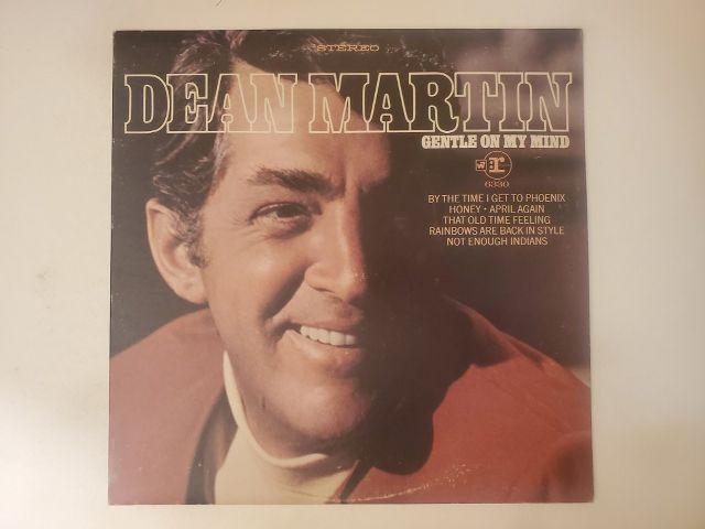 Dean Martin Gentle on My Mind vinyl record