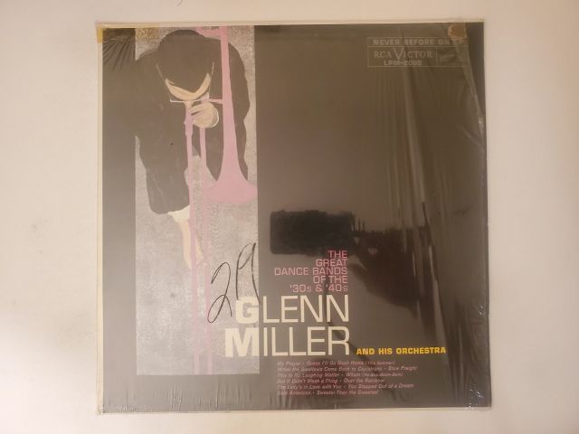 Glenn Miller and His Orchestra The Great Dance Bands of the '30s & '40s vinyl record