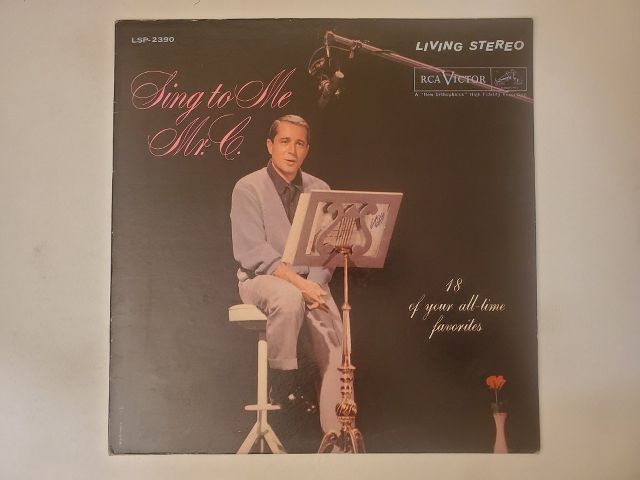 Perry Como Sing to Me Mr. C. vinyl record