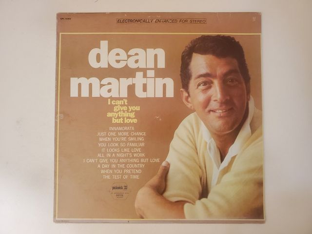 Dean Martin I Can?t Give You Anything But Love vinyl record