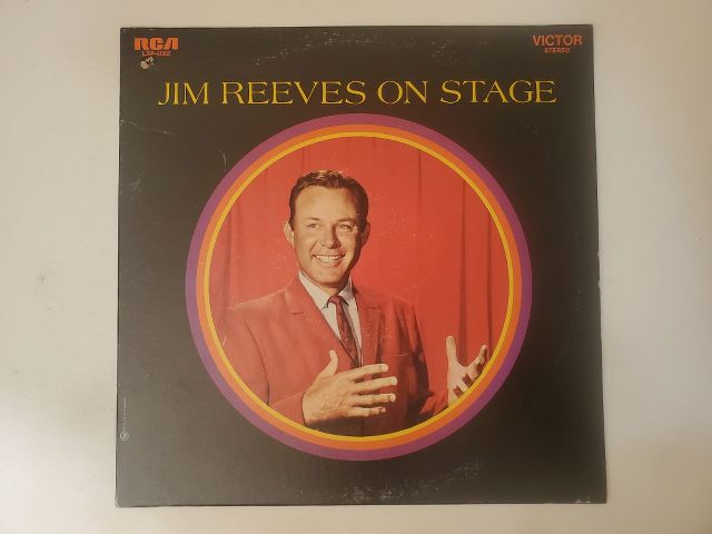 Jim Reeves On Stage vinyl record