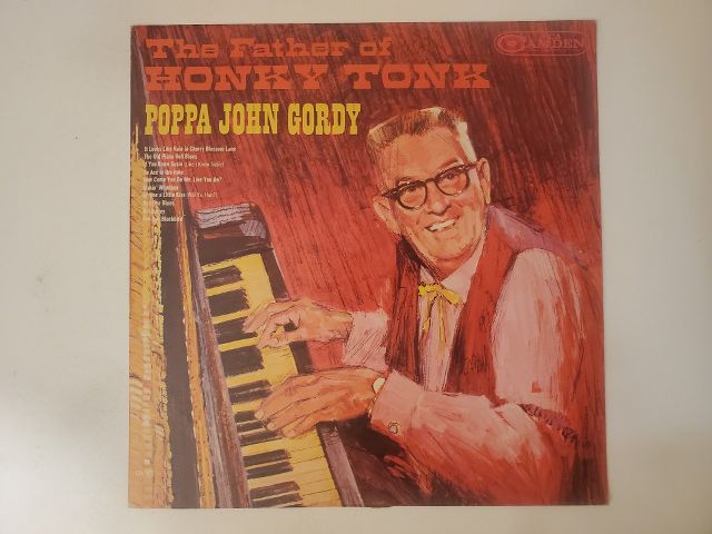 Poppa John Gordy The Father of Honky Tonk vinyl record