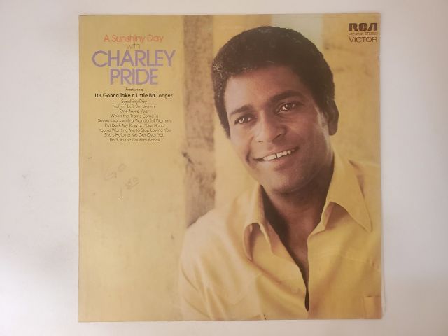 Charley Pride A Sunshiny Day with Charley Pride vinyl record