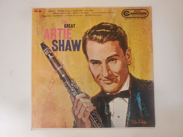 Artie Shaw The Great Artie Shaw vinyl record
