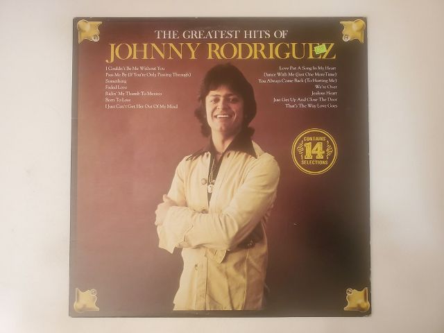 Johnny Rodriguez The Greatest Hits of Johnny Rodriguez vinyl record