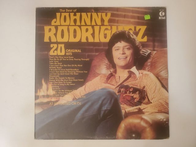 Johnny Rodriguez The Best of Johnny Rodriguez vinyl record