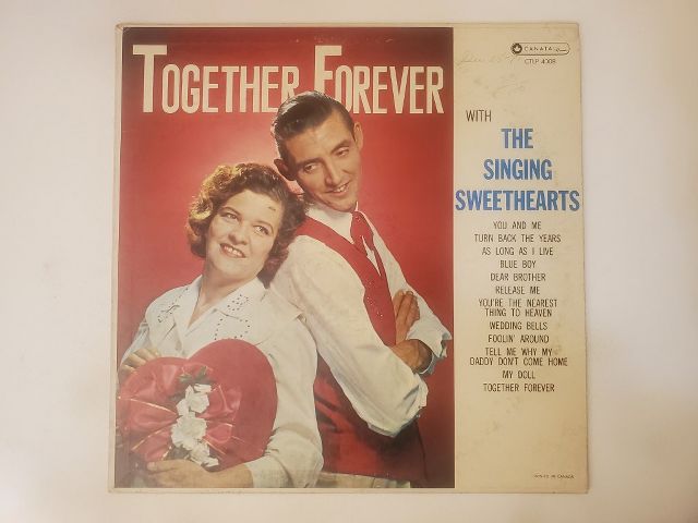 The Singing Sweethearts Together Forever vinyl record