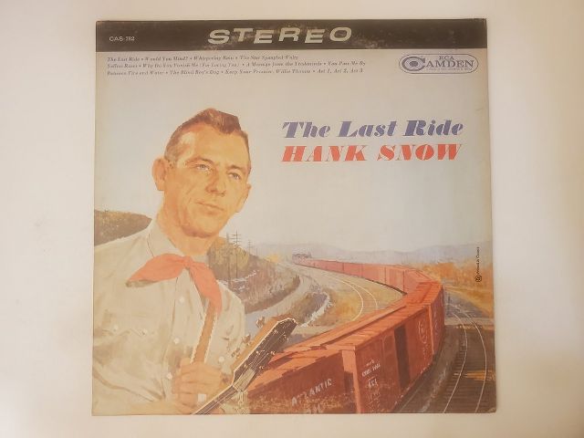 Hank Snow The Last Ride vinyl record