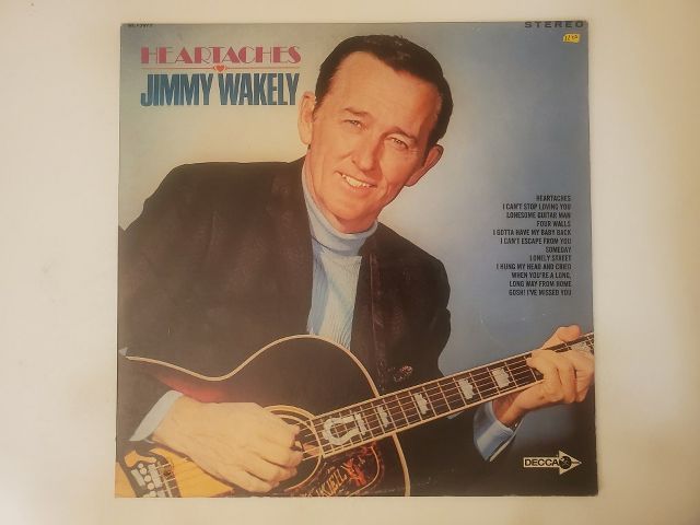 Jimmy Wakely Heartaches vinyl record