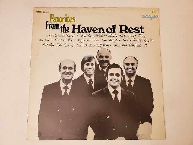 Haven of Rest Quartet Favorites from the Haven of Rest vinyl record