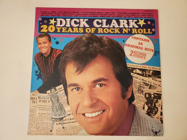 Various Artists Dick Clark 20 Years of Rock N' Roll vinyl record