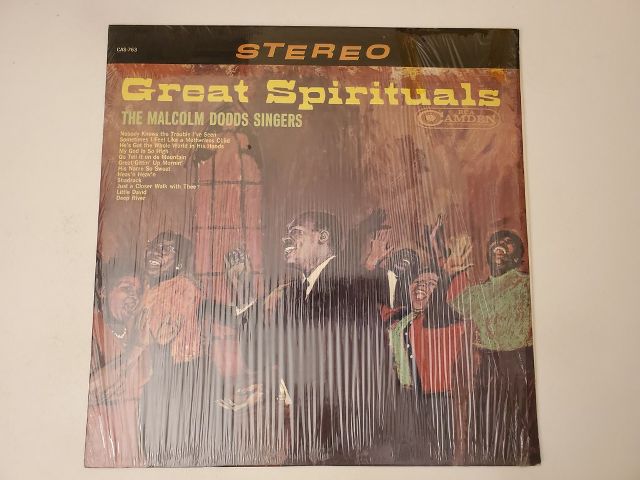 The Malcolm Dodds Singers Great Spirituals vinyl record