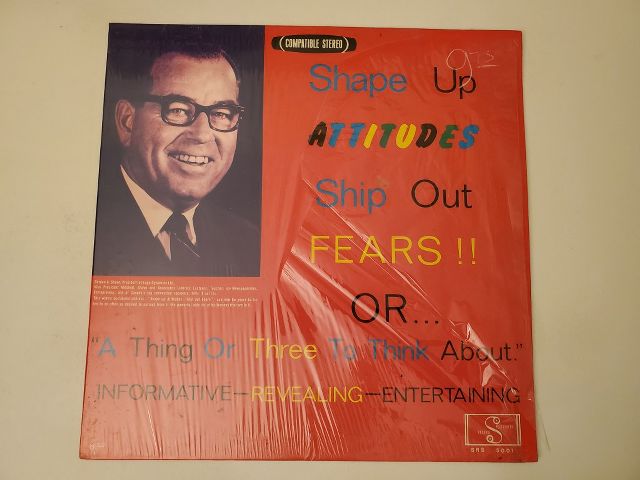 George A. Shore Shape Up Attitudes Ship Out Fears!! Or... 'A Thing Or Three To Think About.' vinyl record