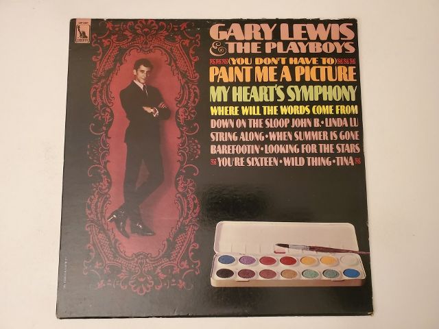 Gary Lewis & The Playboys (You Don't Have To) Paint Me A Picture vinyl record