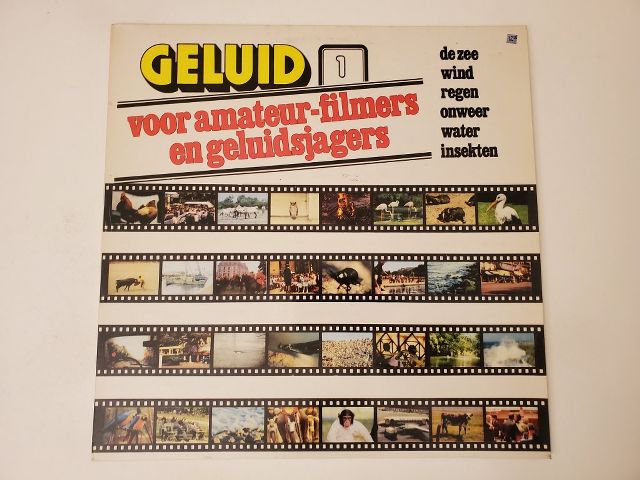 Unknown Geluid voor amateur-filmers en geluidsjagers vinyl record