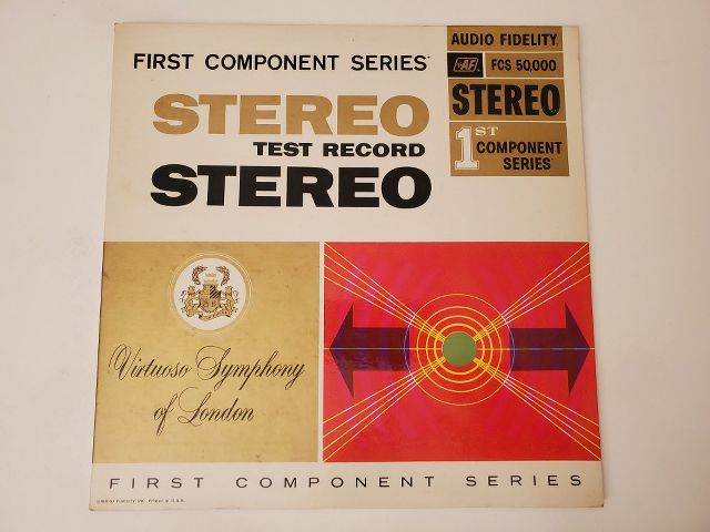 Virtuoso Symphony of London Stereo Test Record vinyl record