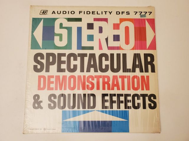 Unknown Stereo Spectacular Demonstration & Sound Effects vinyl record