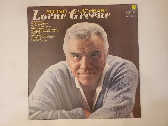 Lorne Greene Young at Heart vinyl record