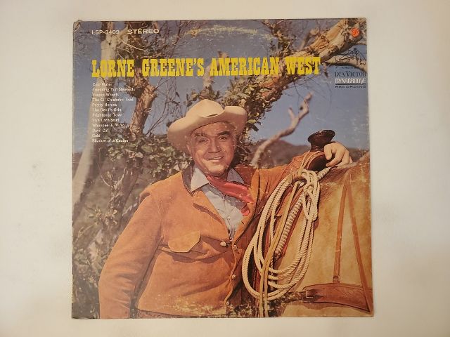 Lorne Greene Lorne Greene's American West vinyl record