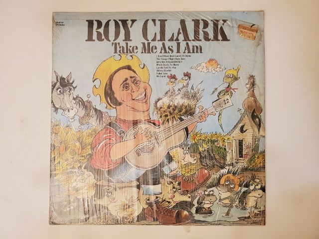 Roy Clark Take Me As I Am vinyl record