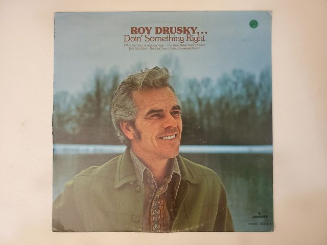 Roy Drusky Doin' Something Right vinyl record