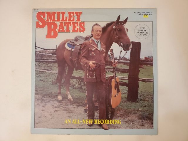 Smiley Bates An All-New Recording vinyl record