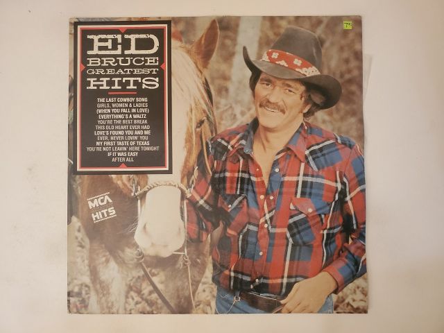 Ed Bruce Greatest Hits vinyl record