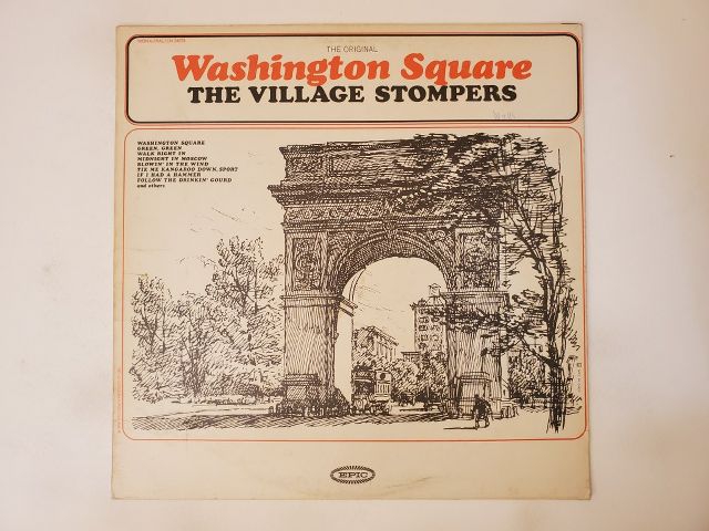 The Village Stompers Washington Square vinyl record