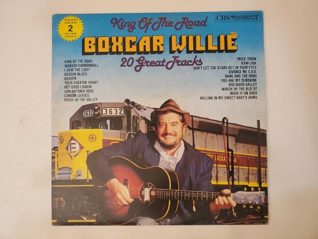 Boxcar Willie King of the Road: 20 Great Tracks vinyl record