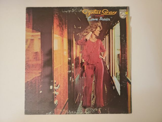 Crystal Grass with Kristi B. Love Train vinyl record