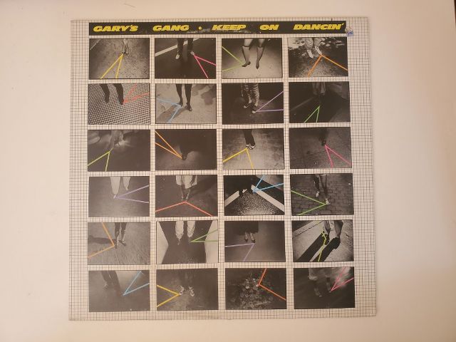 Gary's Gang Keep On Dancin' vinyl record