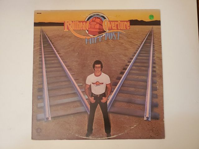 Mike Post Railhead Overture vinyl record