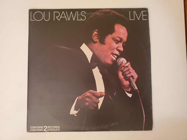 Lou Rawls Live vinyl record