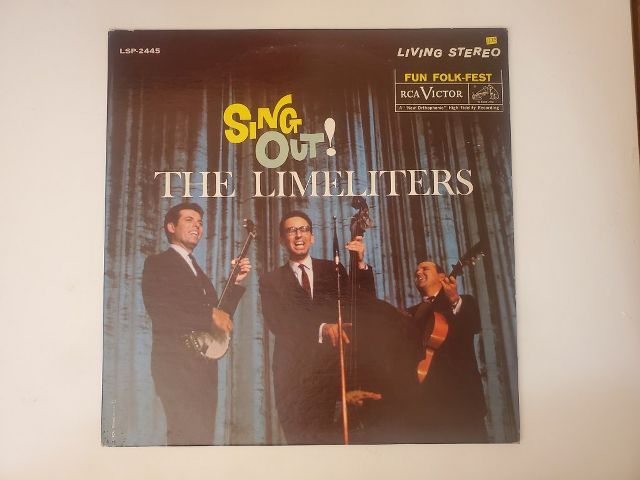 The Limeliters Sing Out! vinyl record