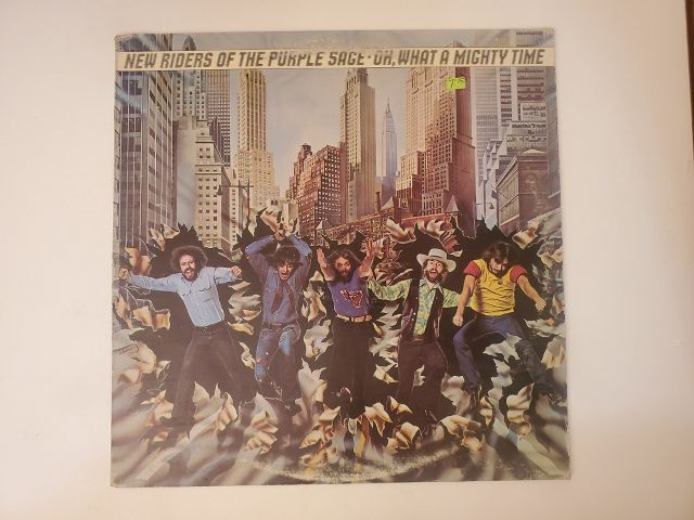 New Riders of the Purple Sage Oh, What a Mighty Time vinyl record