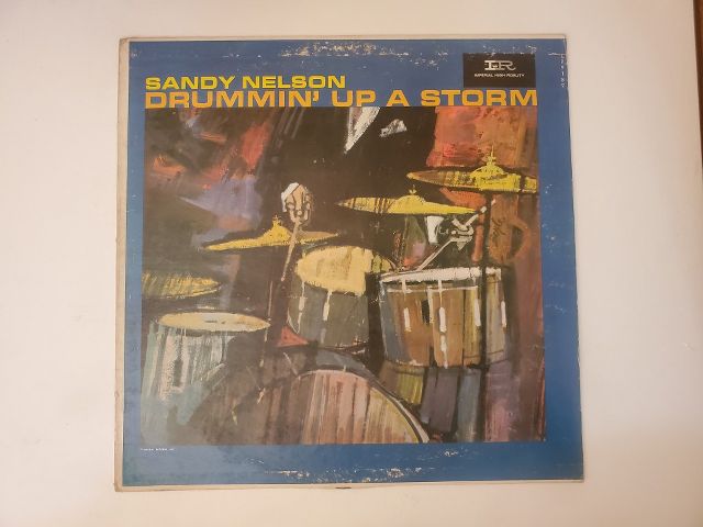 Sandy Nelson Drummin' Up a Storm vinyl record