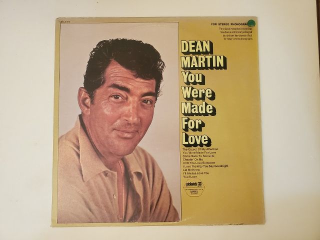 Dean Martin You Were Made for Love vinyl record