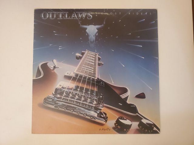 Outlaws Ghost Riders vinyl record