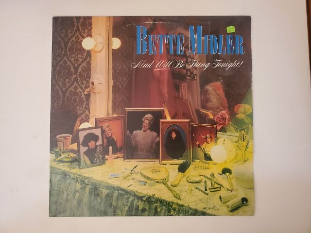 Bette Midler Mud Will Be Flung Tonight! vinyl record