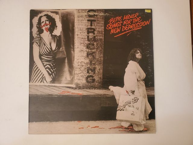 Bette Midler Songs for the New Depression vinyl record