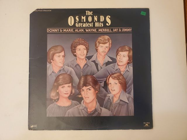 The Osmonds Greatest Hits vinyl record